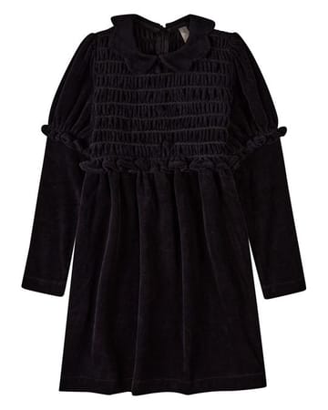 MiniMoi Velour Smocked Long Dress - IQQ10590