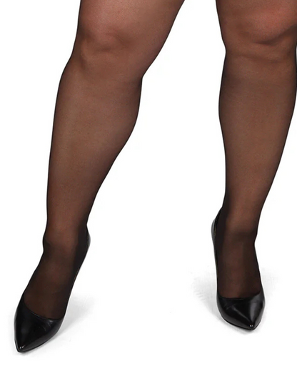 Memoi Energizing Plus Size Curvy Control Top Pantyhose - Mm-2240