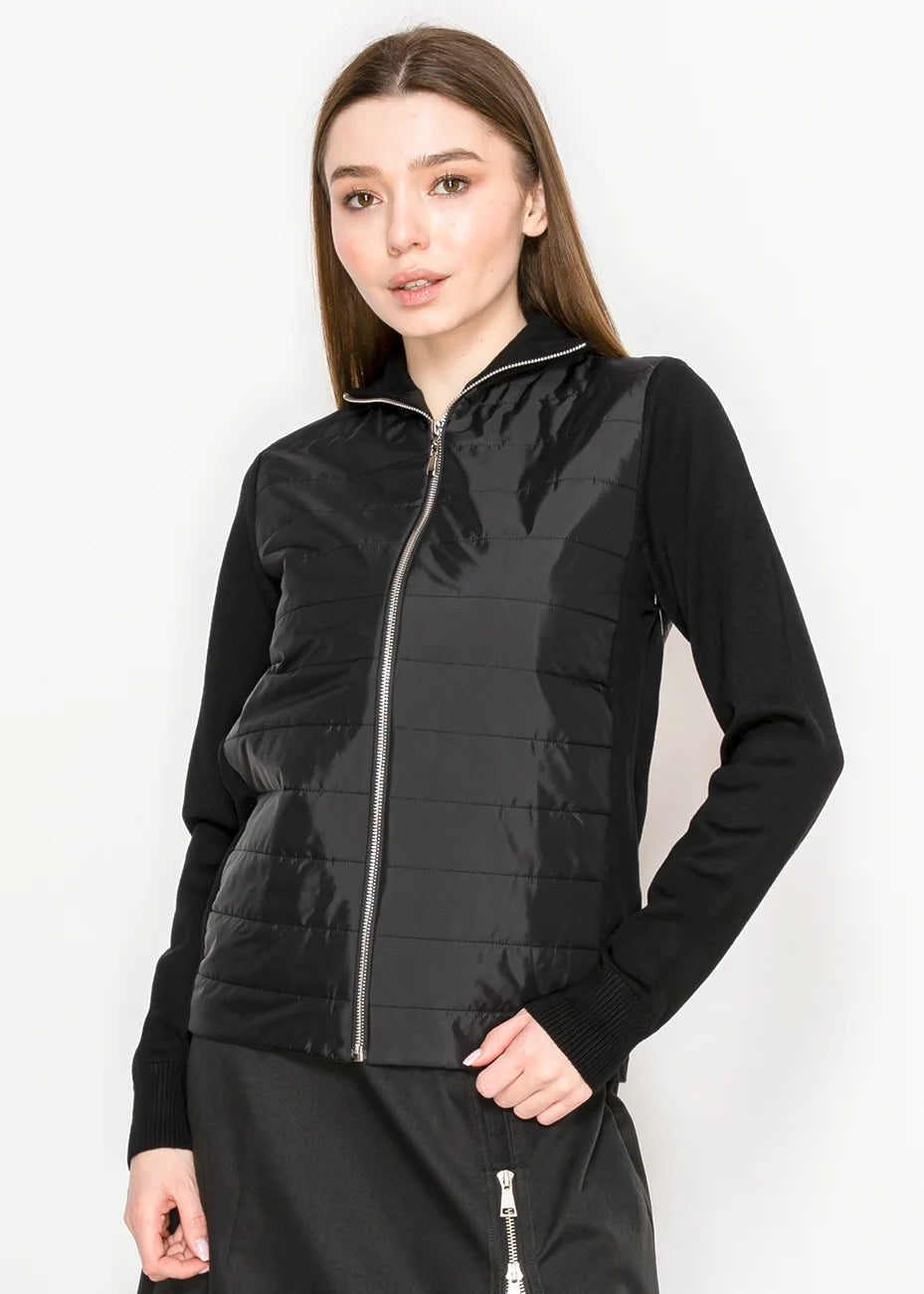 Yal Zip-Up Puffer Jacket - K4939
