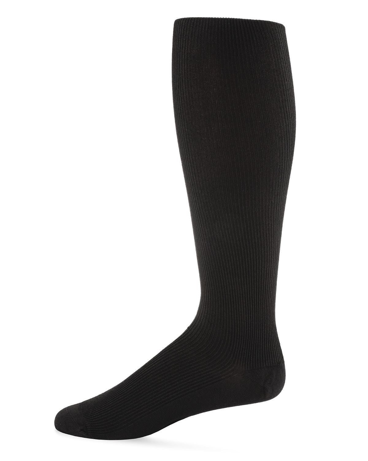 Levante Mens Basic Modal Durable and Flexible Rib Over The Calf Sock