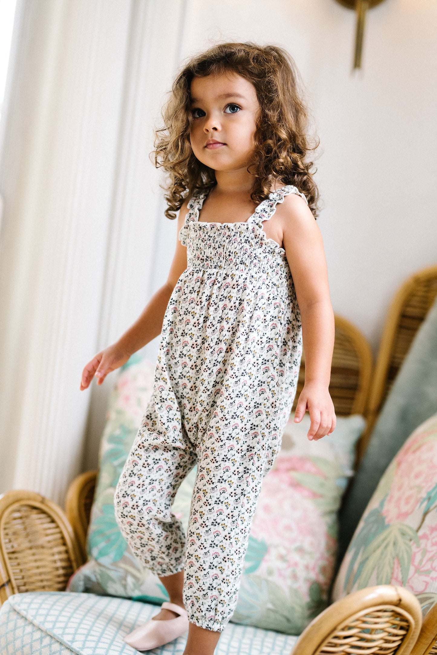 Lil Legs Smocked Bubble Romper - SBRMP-SS26