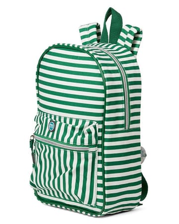 Memoi Striped Print 13 Single Pocket Mini Backpack - MAC-059