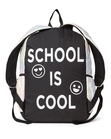Memoi Pearlized Star Stitched 16 Single Pocket Backpack - MAC-063