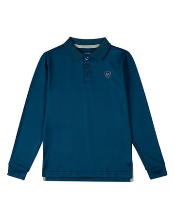 Memoi Boys Long Sleeve Polo Shirt - Mbp-001