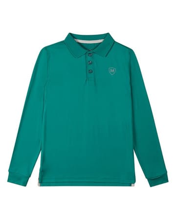 Memoi Boys Long Sleeve Polo Shirt - Mbp-001