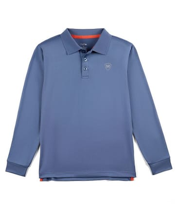 Memoi Boys Long Sleeve Polo Shirt - Mbp-001