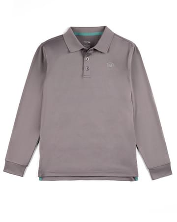 Memoi Boys Long Sleeve Polo Shirt - Mbp-001