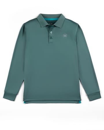 Memoi Boys Long Sleeve Polo Shirt - Mbp-001