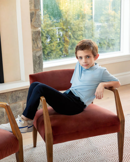 Memoi Boys Short Sleeve Polo - MBP-002