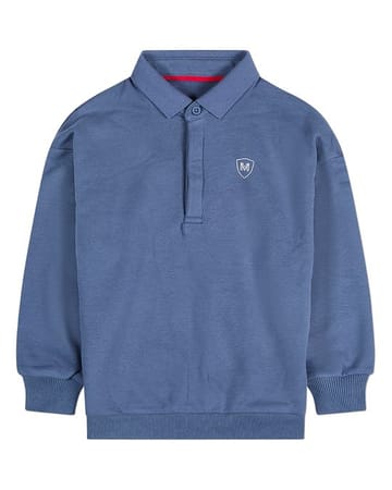 Memoi Boys Long Sleeve Polo Sweatshirt - MBP-003