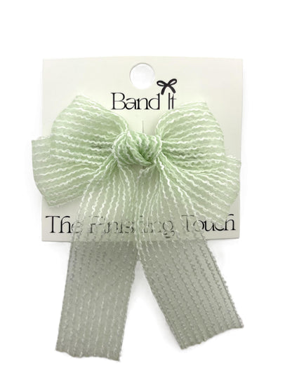 Hp Hair Accessories Mesh Fabric Med Bow - MD26S-002MB