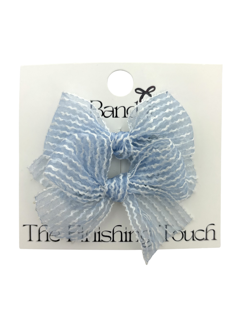 Hp Hair Accessories Mesh Fabric Mini Bows - MD26S-002SB