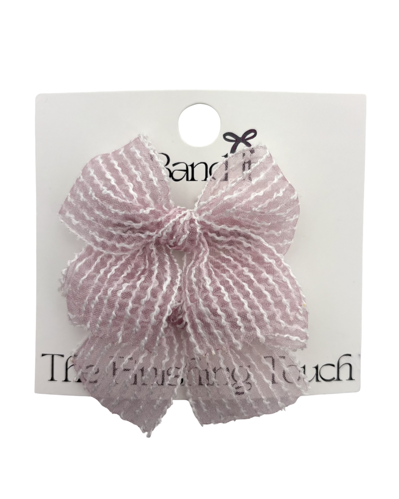 Hp Hair Accessories Mesh Fabric Mini Bows - MD26S-002SB