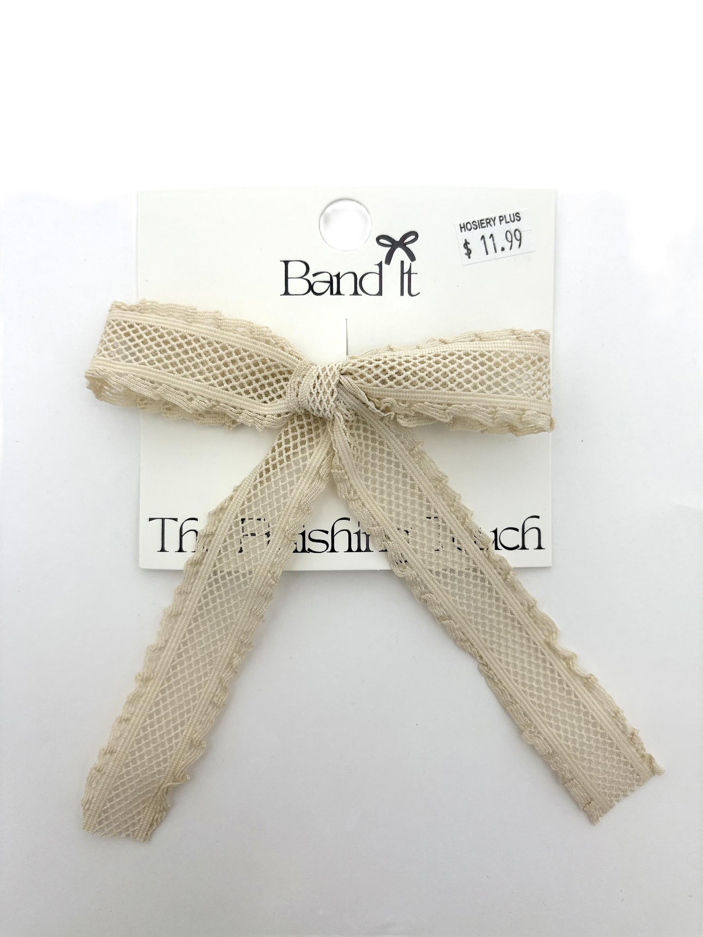 Hp Hair Accessories Diamond Lace Med Bow - MD26S-009MB