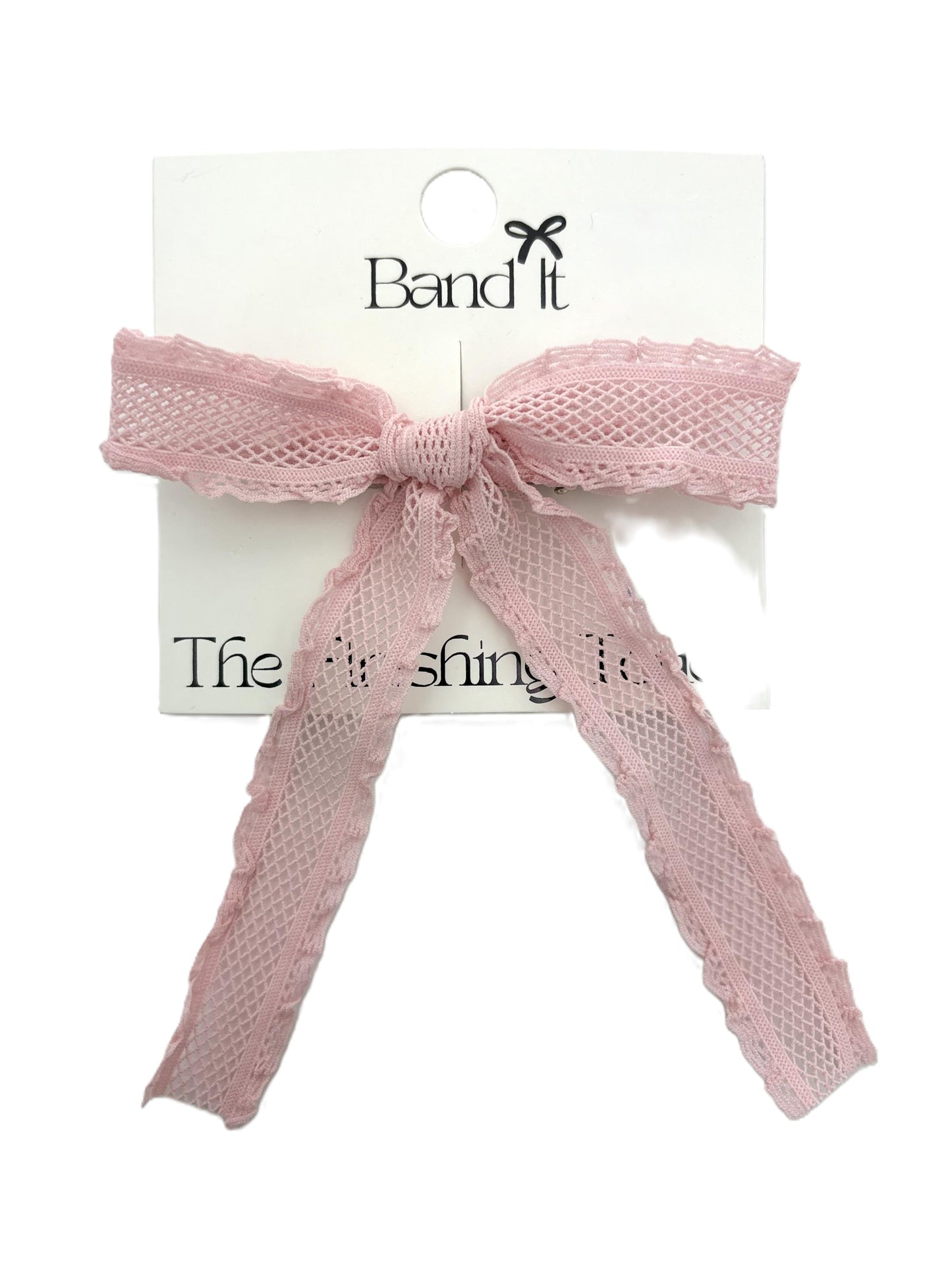 Hp Hair Accessories Diamond Lace Med Bow - MD26S-009MB