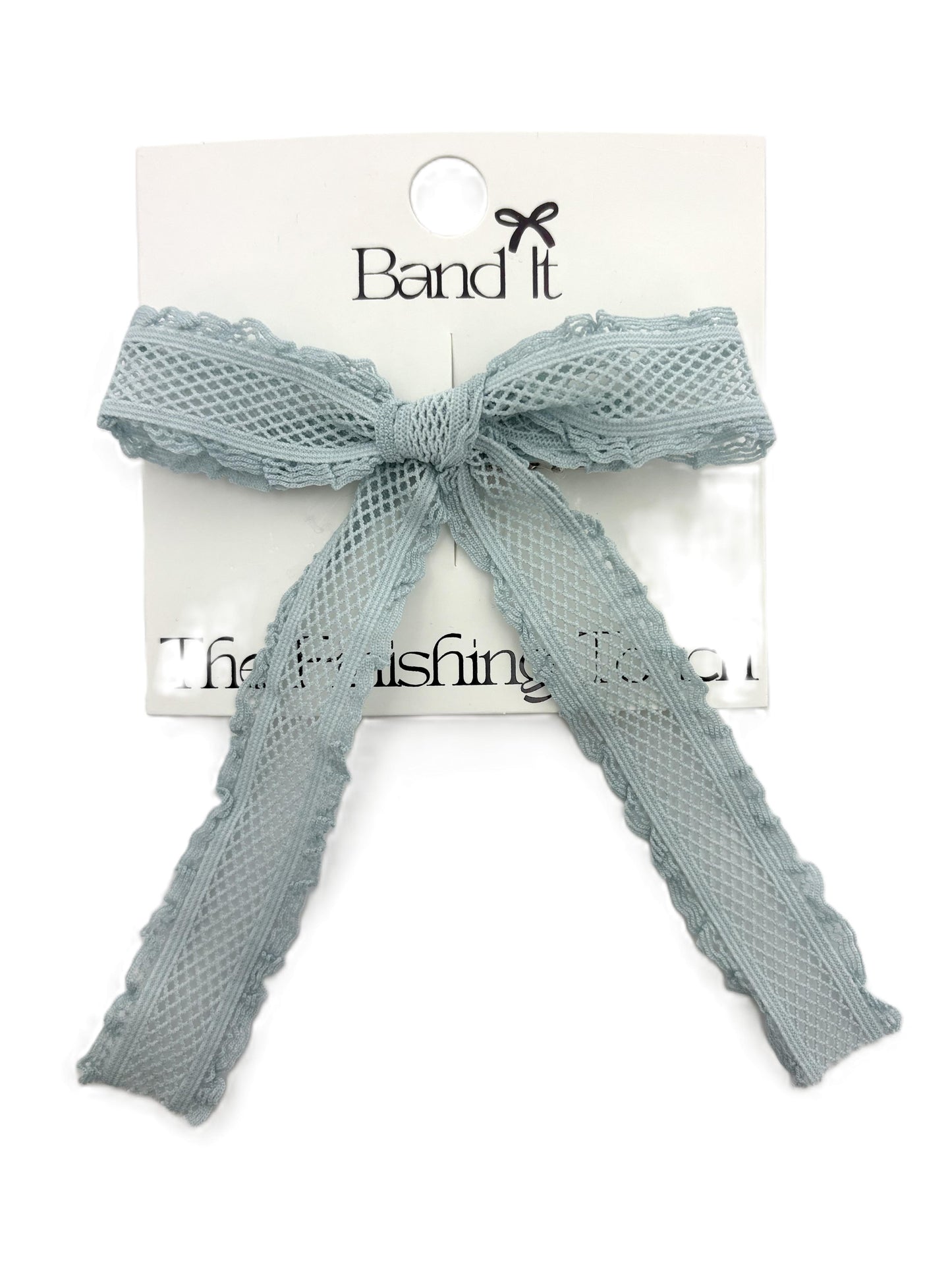 Hp Hair Accessories Diamond Lace Med Bow - MD26S-009MB