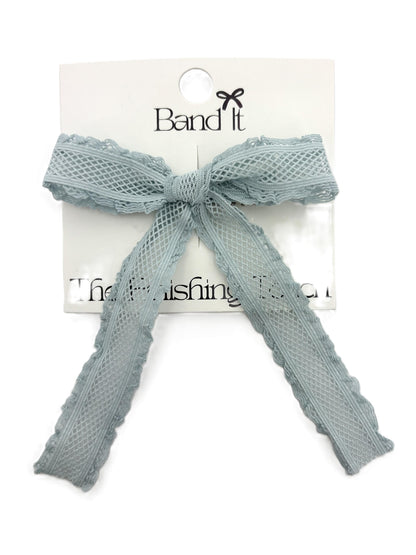 Hp Hair Accessories Diamond Lace Med Bow - MD26S-009MB