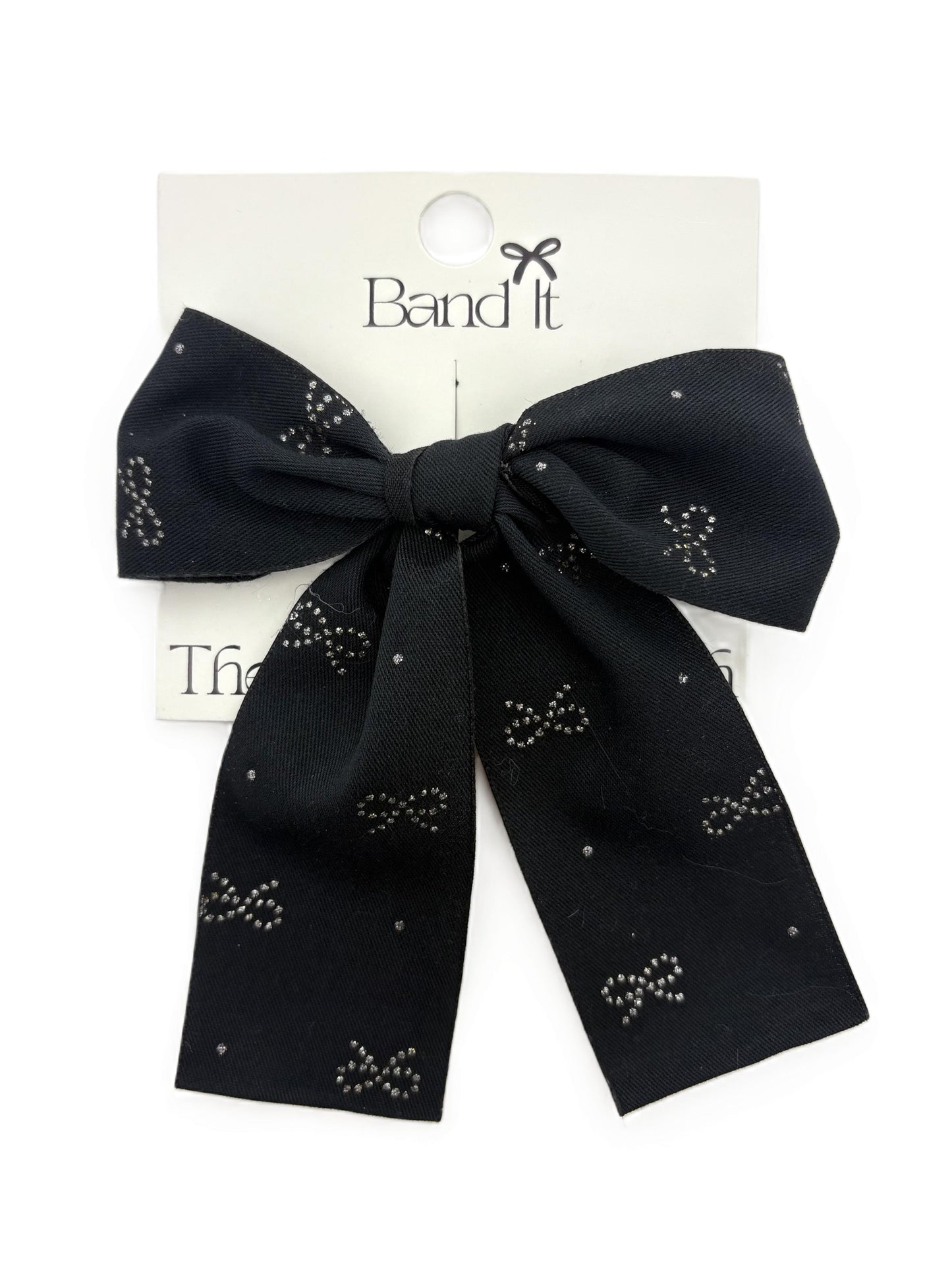 Hp Hair Accessories Denim Bow Design Med Bow - MD26S-013MB