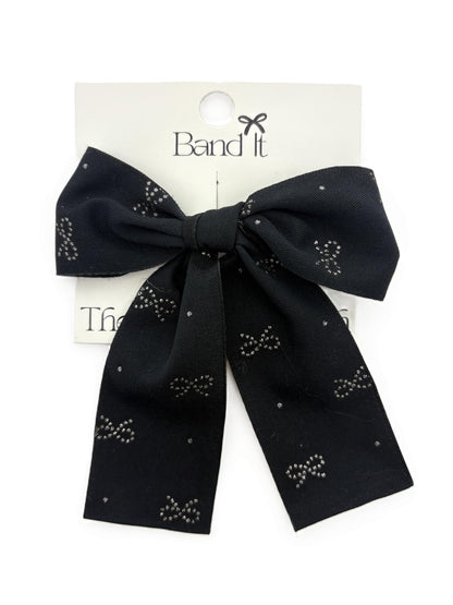 Hp Hair Accessories Denim Bow Design Med Bow - MD26S-013MB