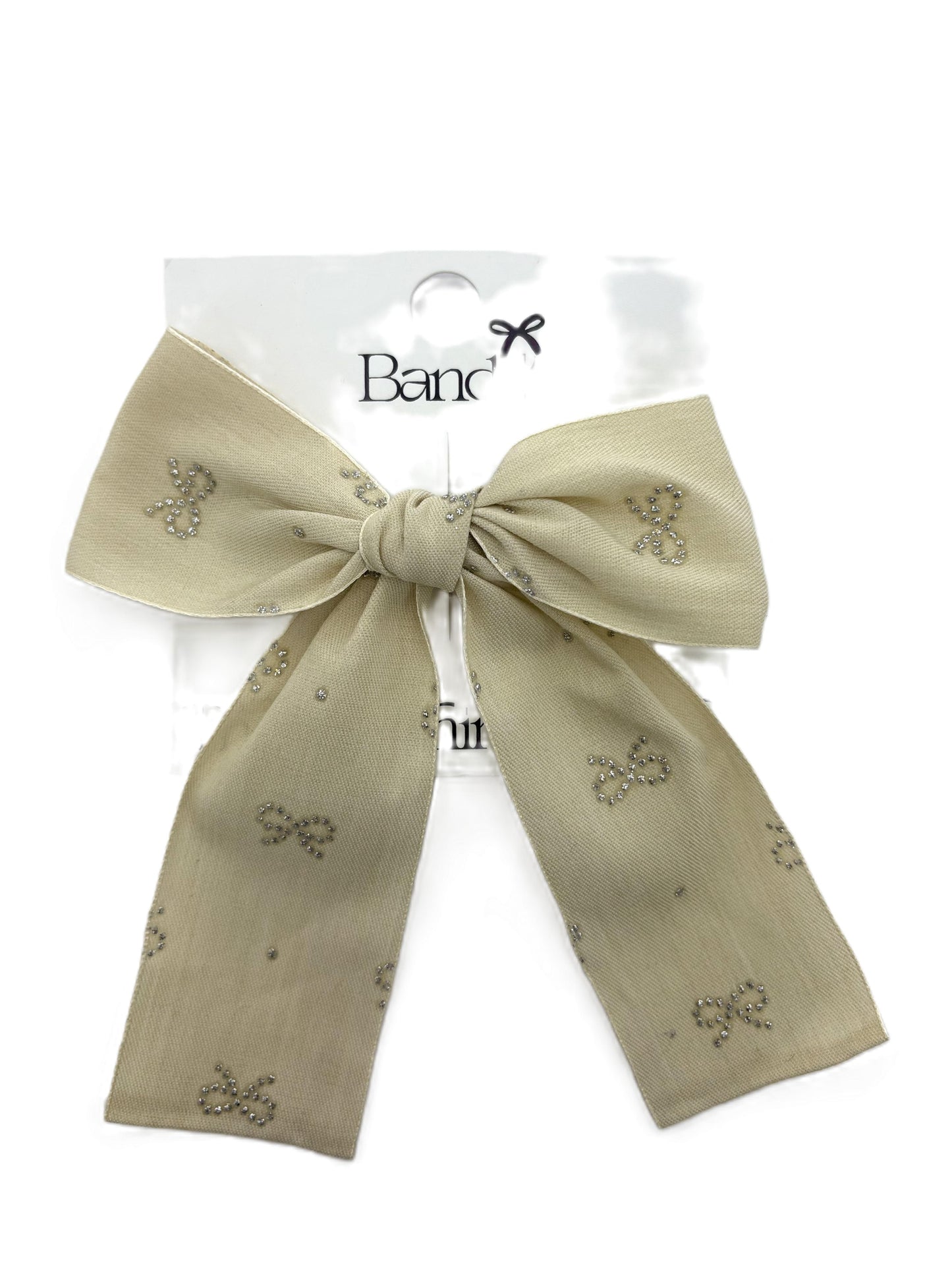 Hp Hair Accessories Denim Bow Design Med Bow - MD26S-013MB