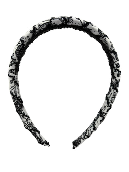 Hp Hair Accessories Paisley Design Headband - MD26S-017HB