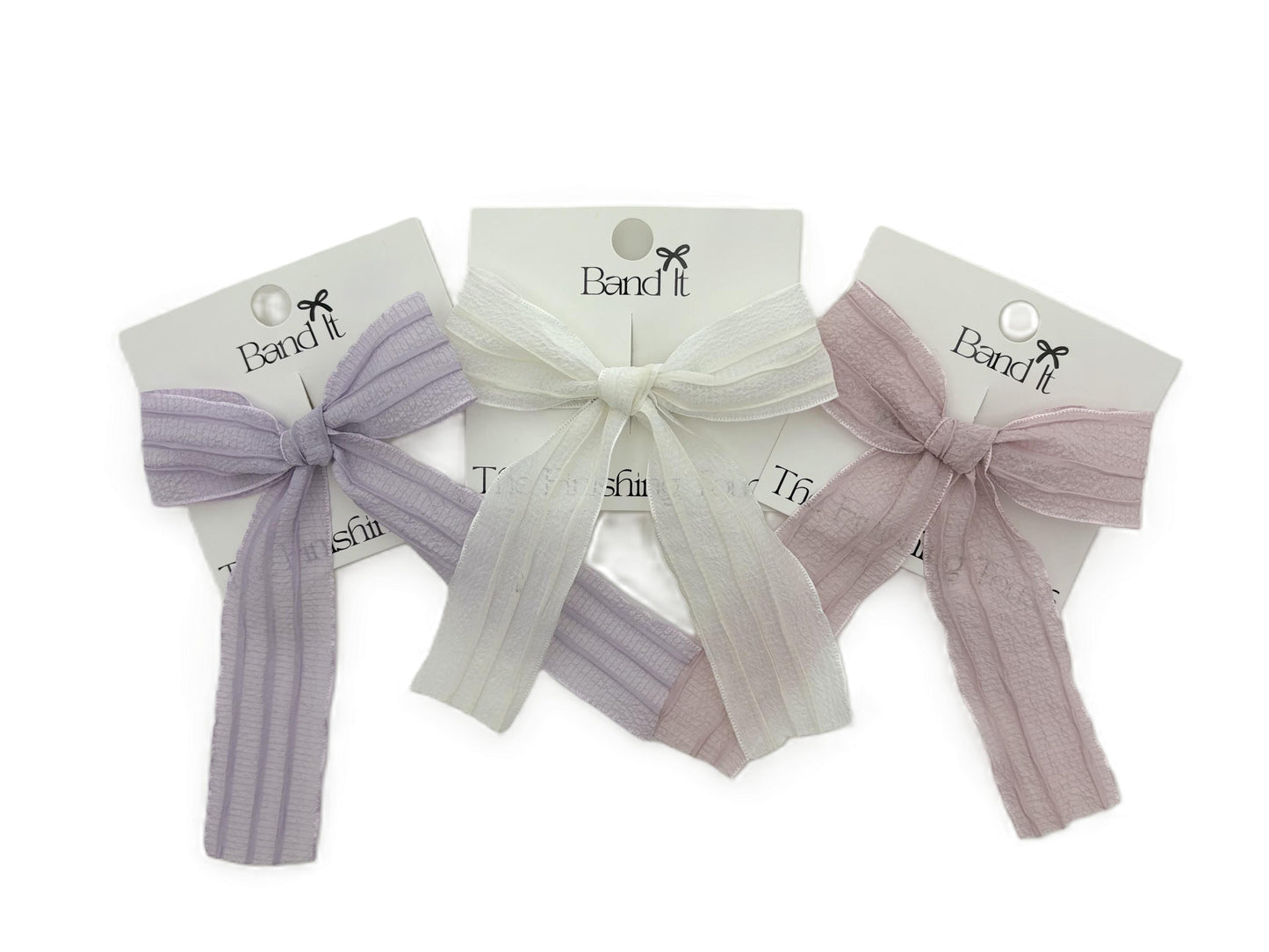 Hp Hair Accessories Crepe Fabric Med Bow - MD26S-019MB