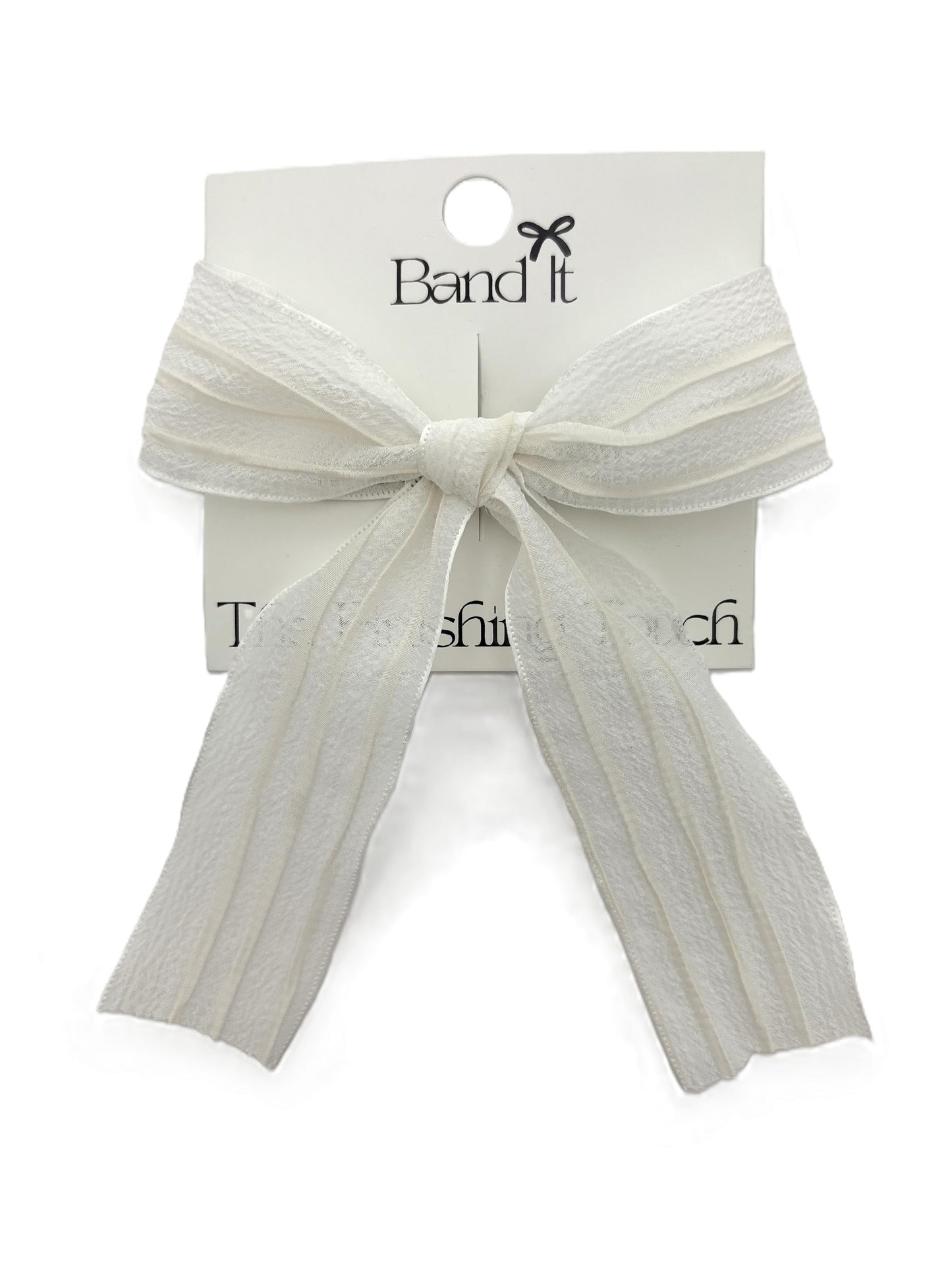 Hp Hair Accessories Crepe Fabric Med Bow - MD26S-019MB
