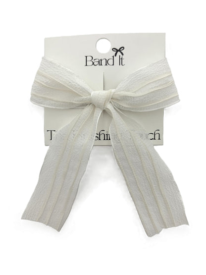 Hp Hair Accessories Crepe Fabric Med Bow - MD26S-019MB