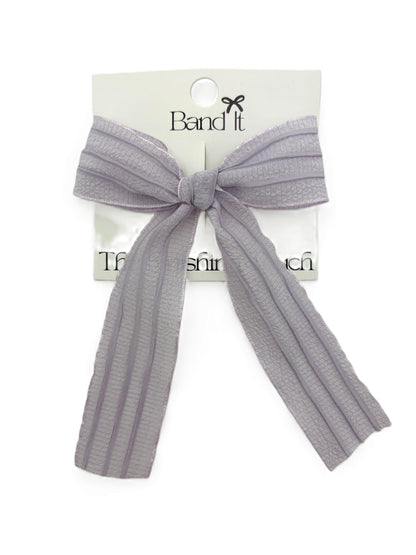 Hp Hair Accessories Crepe Fabric Med Bow - MD26S-019MB