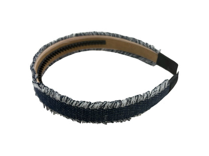 Hp Hair Accessories Frayed Edge Denim Headband - MD26S-031HB