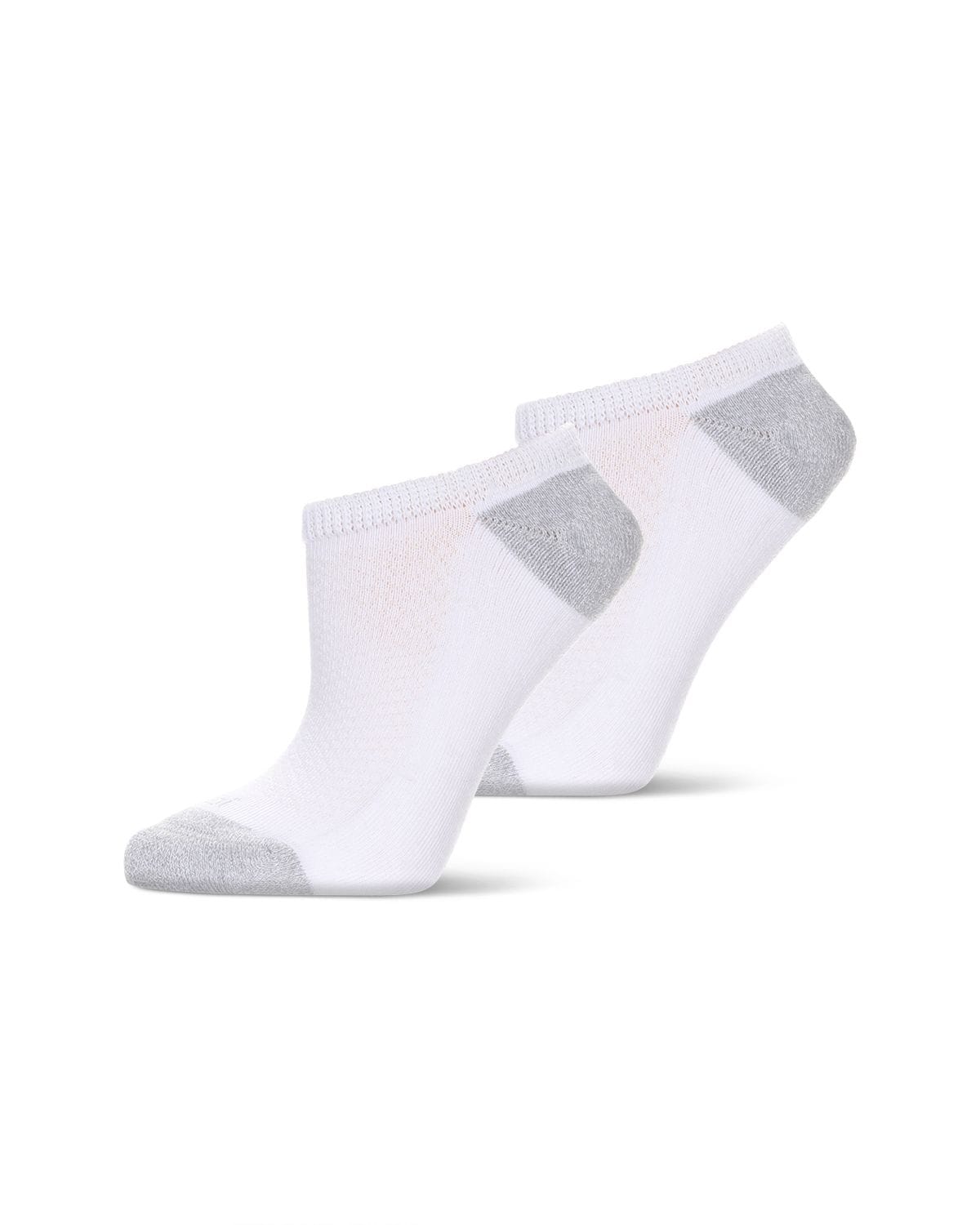 Wellfit 2 Pair Unisex Diabetic Half Cushion No Show Sneaker Liners - Mdb-3000