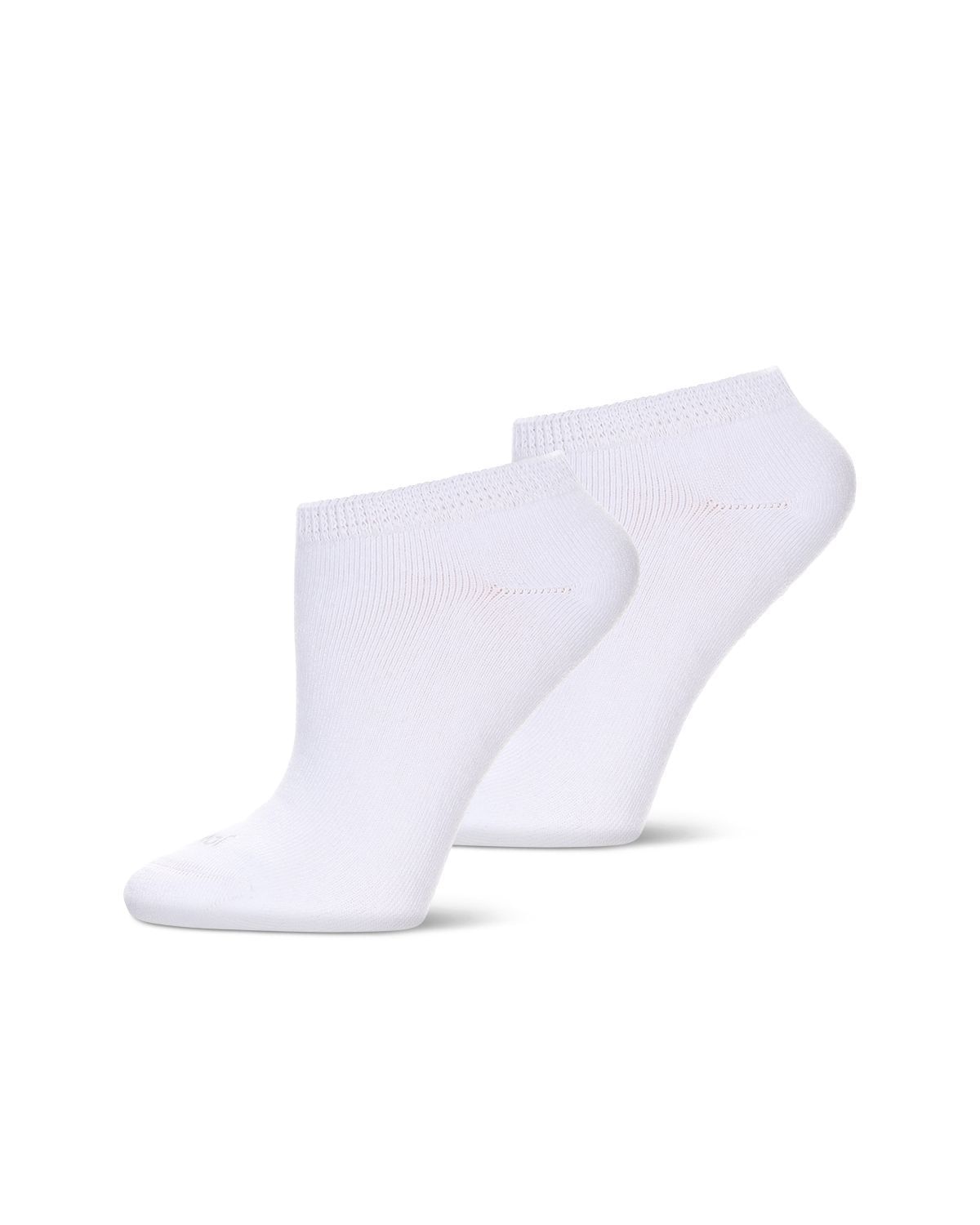 Memoi 2 pair Unisex Diabetic Full Cushion Low Cut Socks