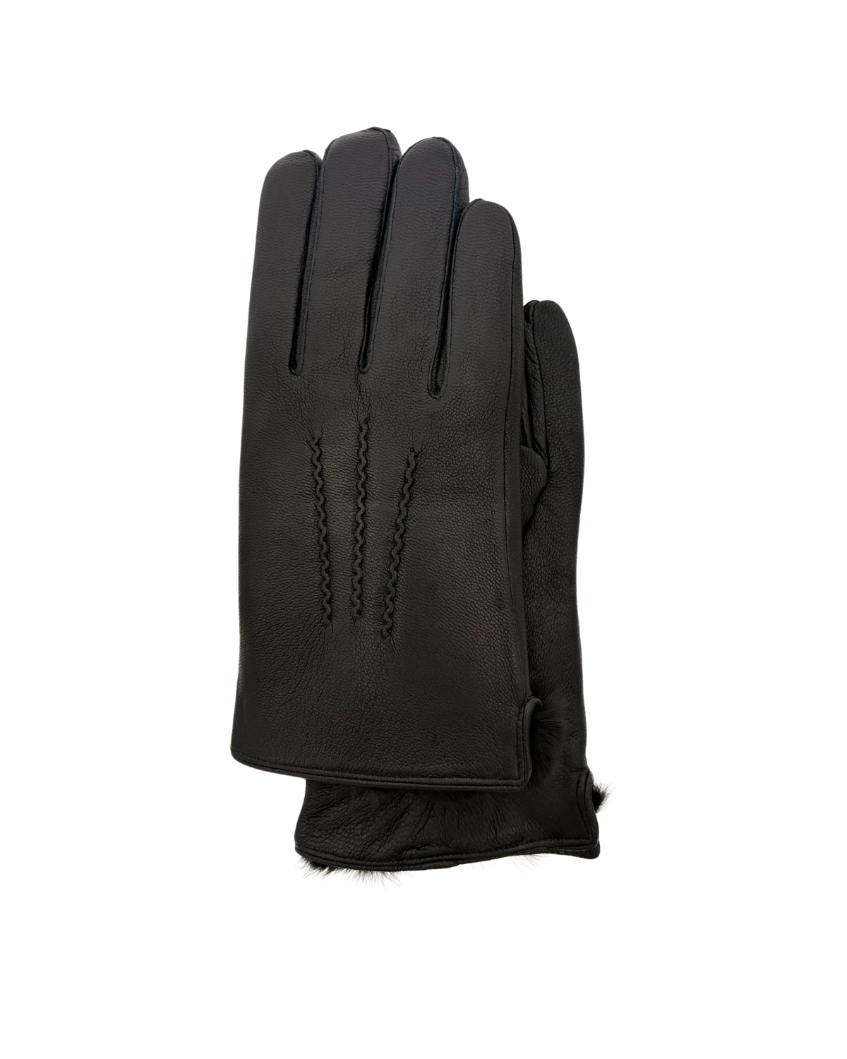 Memoi Cracked Leather W/Center Stitch - Meghk911