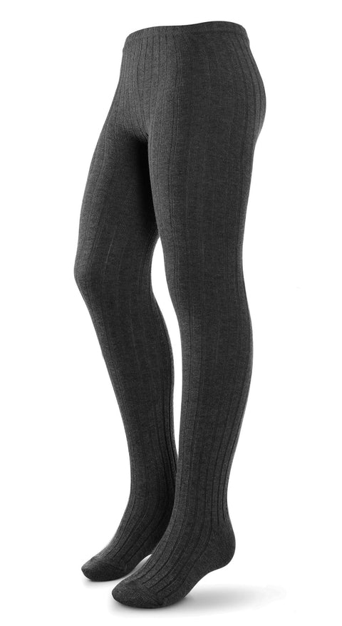 Zubii Ribbed Cotton Tights - 170