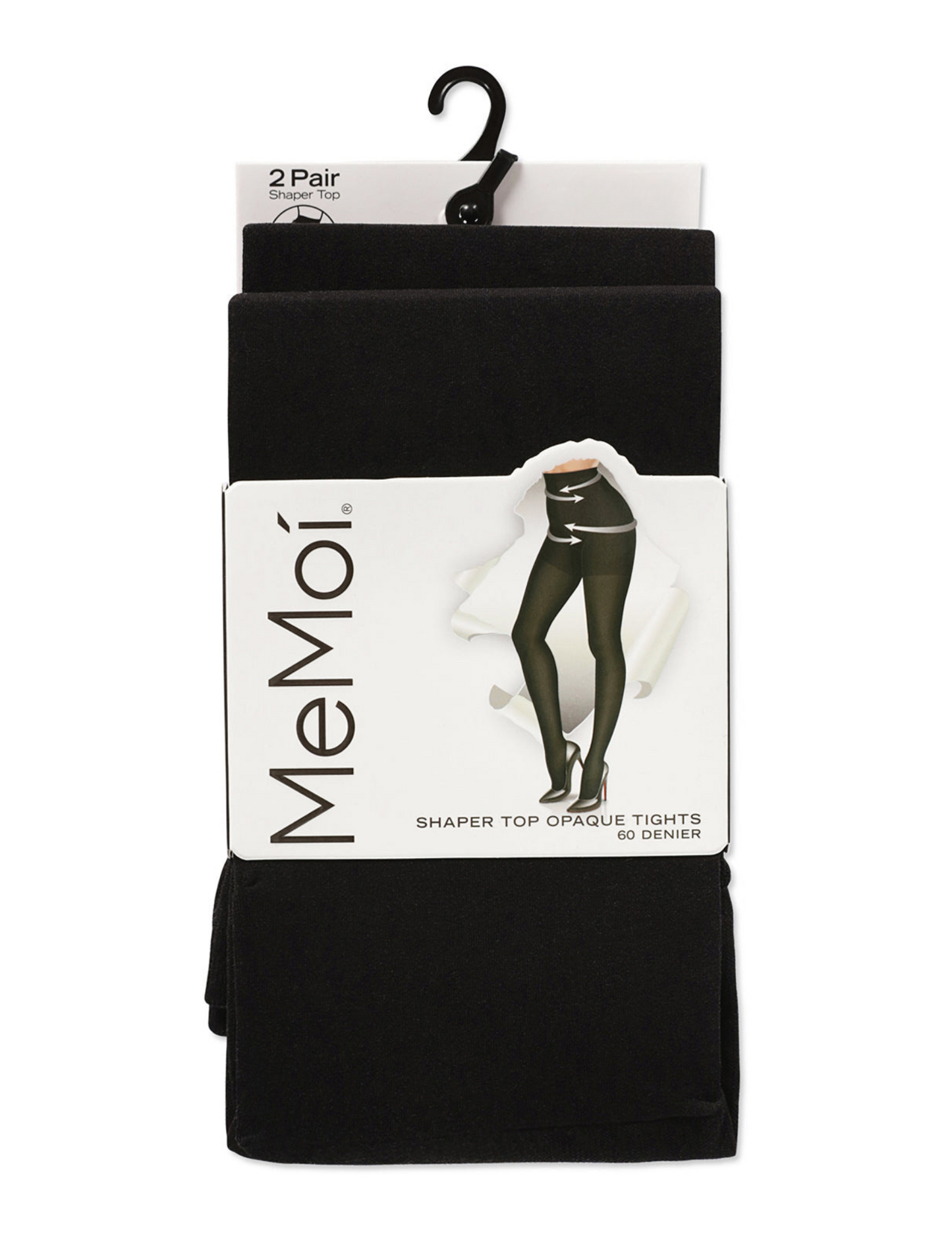 2 Pair Women's Shaper Control Top Tights