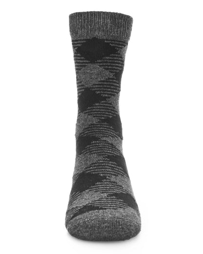 Argyle Boys' Cotton Blend Crew Sock