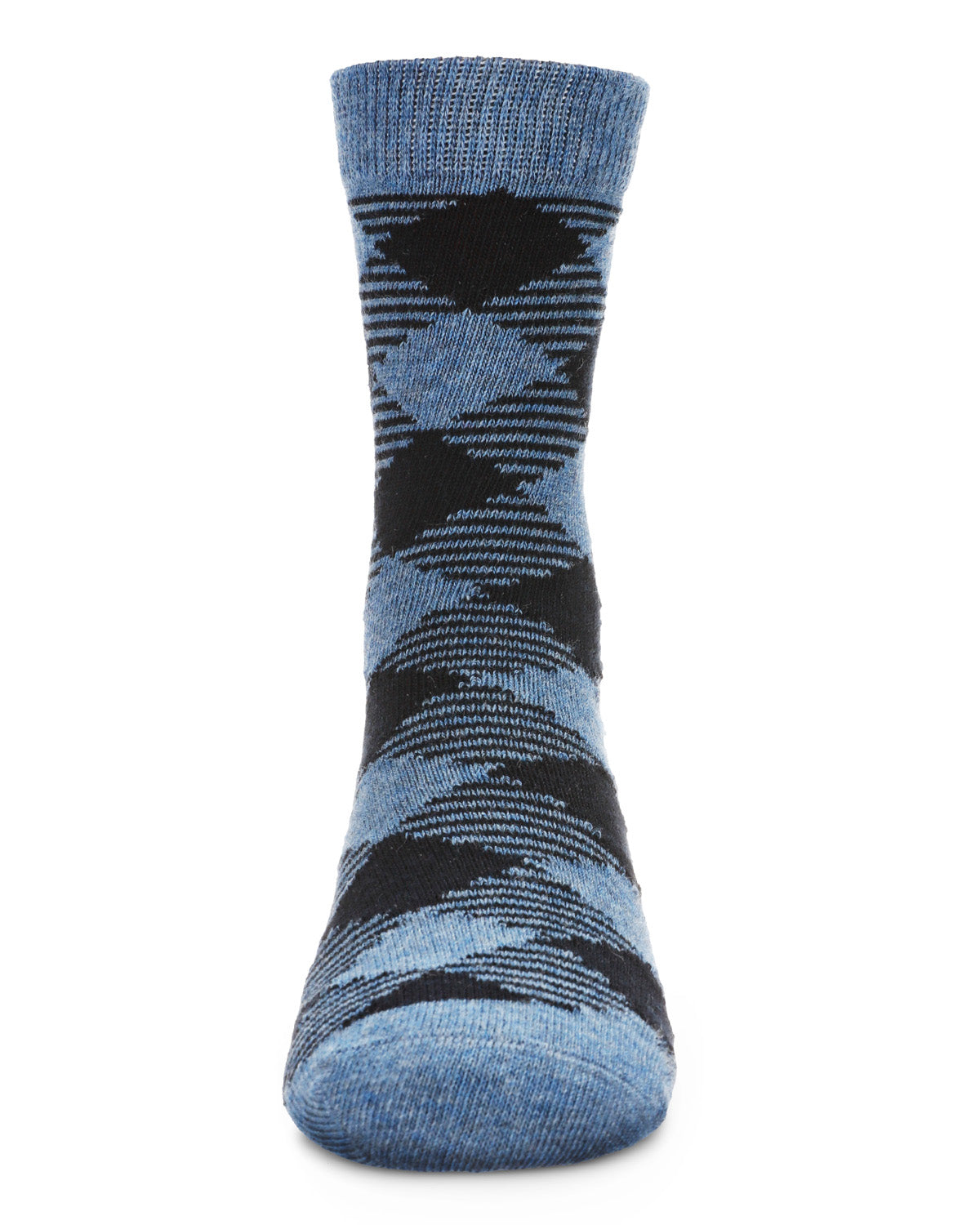 Argyle Boys' Cotton Blend Crew Sock