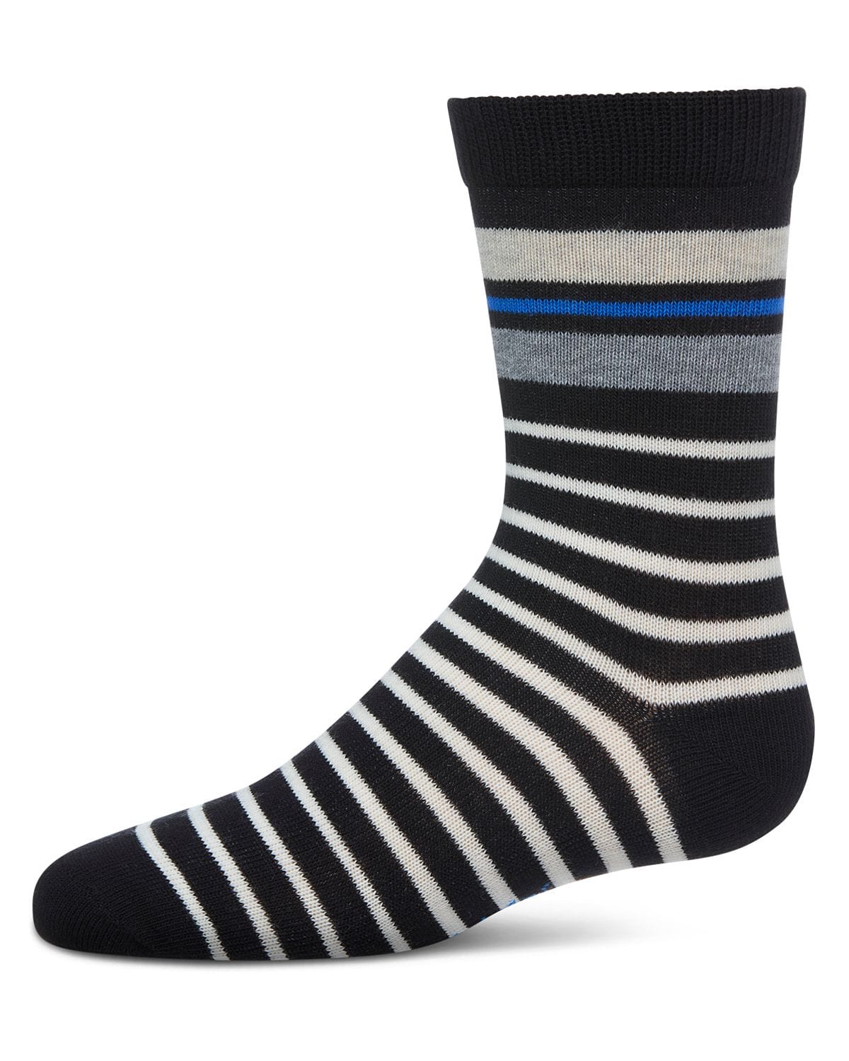 Memoi Boys' Striped Crew Socks