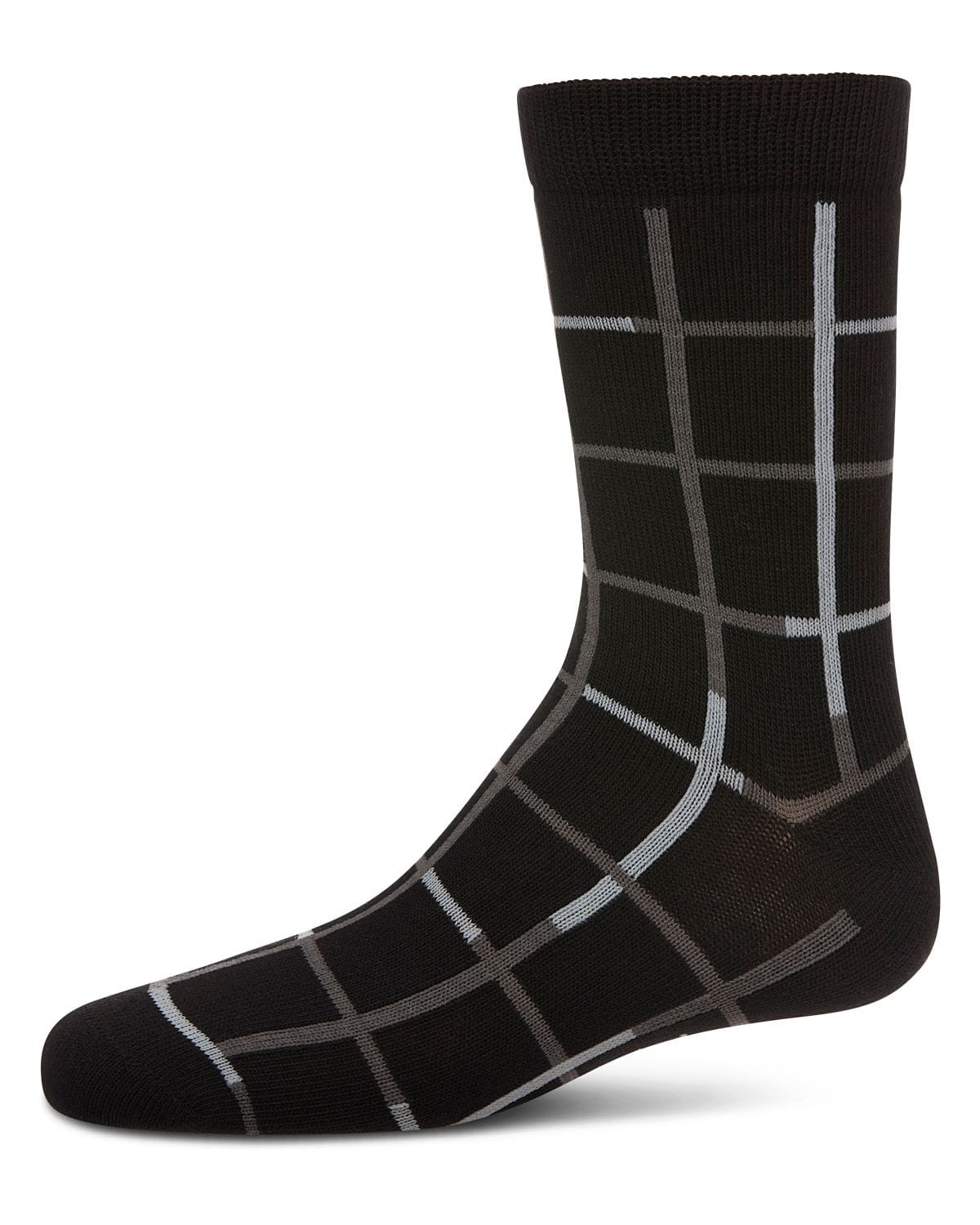 Memoi Boys Window Pane Crew Socks