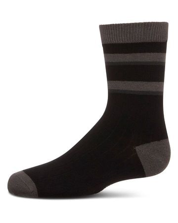 Memoi Top Tonal Stripe Boys Sock - MK-190