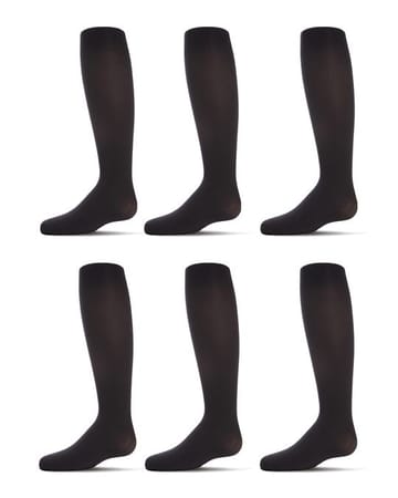 Memoi Winter Opaque Tights 6 Pack 60 Denier - MK-2086