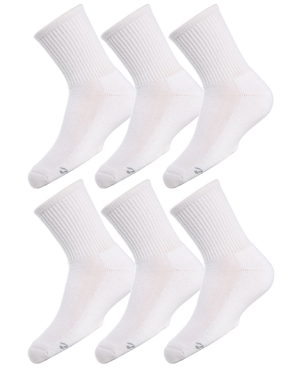 Memoi Unisex Crew Sport Socks 3-Pack