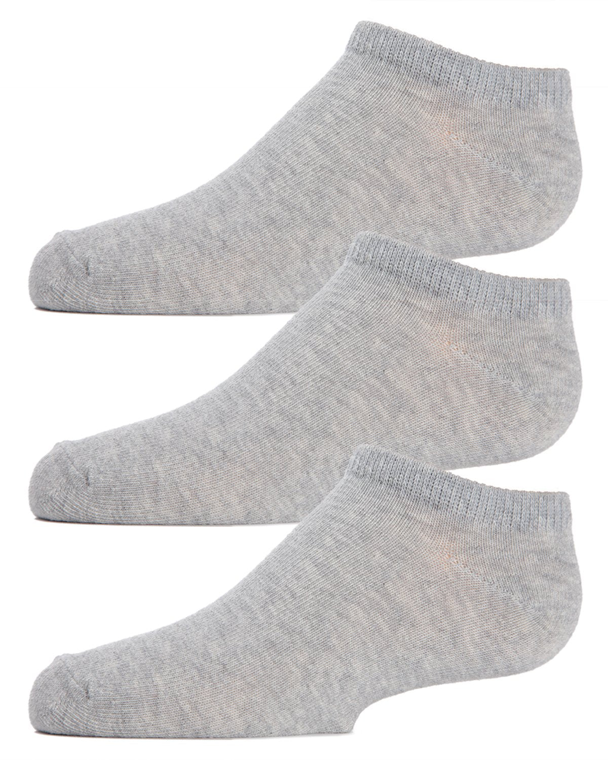 Kids Low Cut Cotton Blend Socks 3-Pack