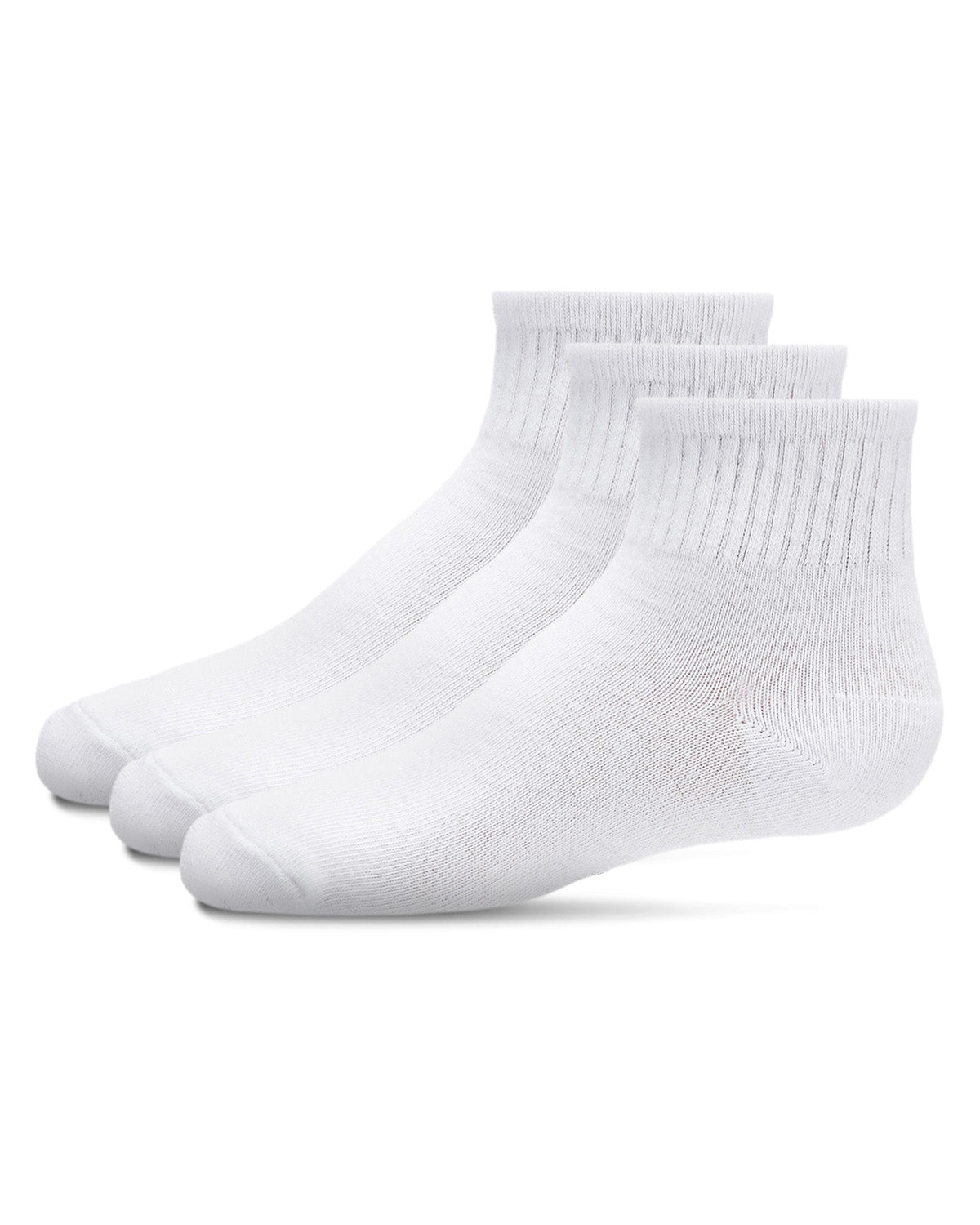 3-Pack Mid Cut Cotton Blend Kids Socks