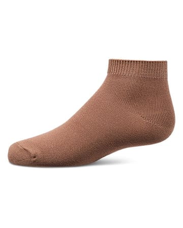 Memoi Kids Basic Soft Rayon from Bamboo Anklet Socks Peanut Shell - Mk-6066
