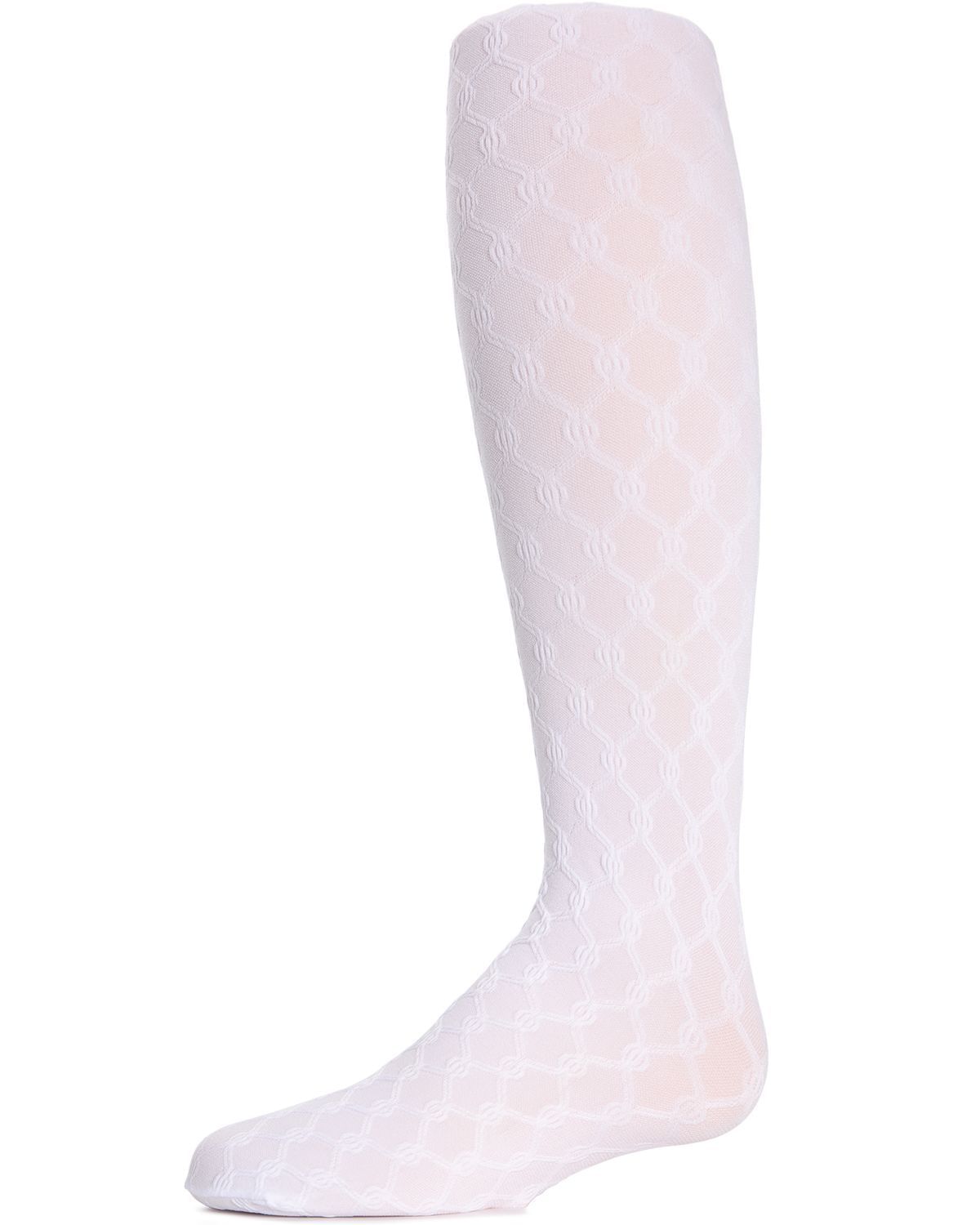 Memoi Girls Unique Link Opaque Tights