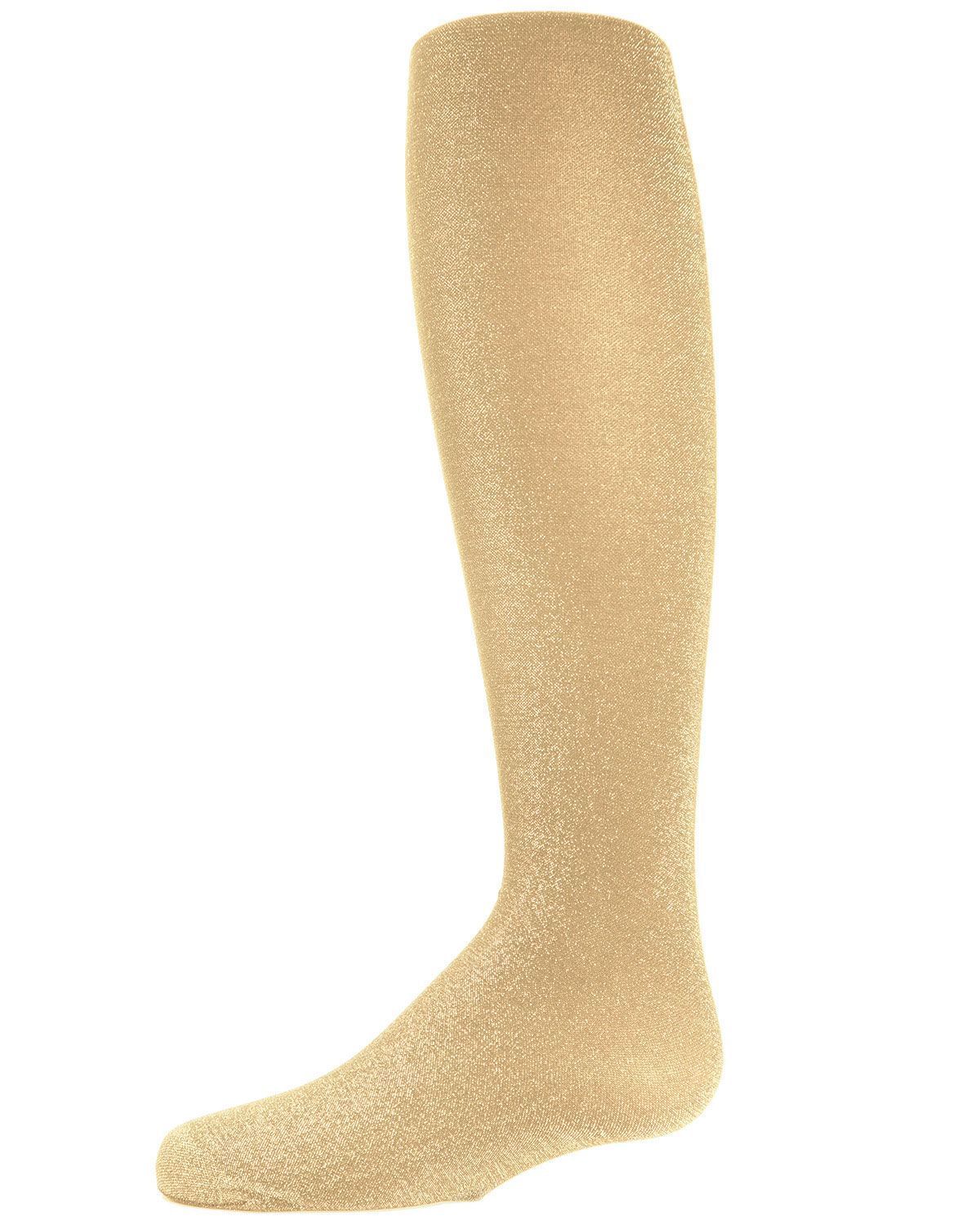 Memoi Girls' Shining Star Shimmer Tights