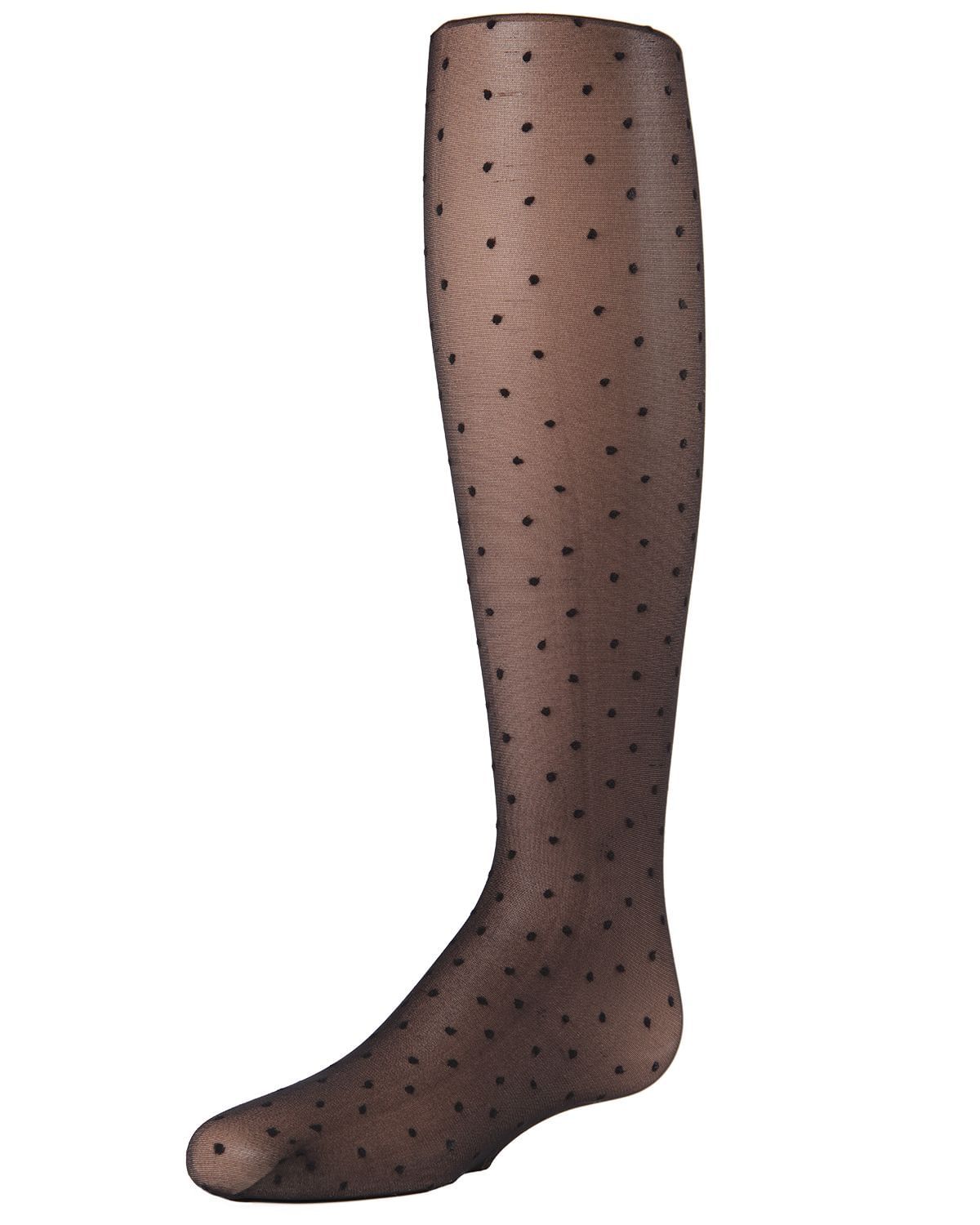 Memoi Sheer Dot Tights