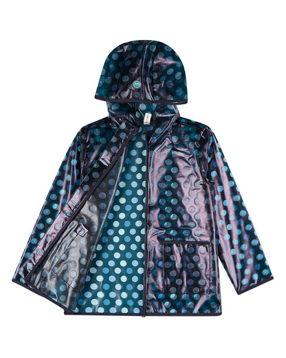 Memoi Polka Dot Kids Raincoat - MKA-1051