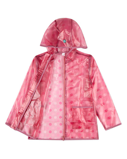 Memoi Polka Dot Kids Raincoat - MKA-1051